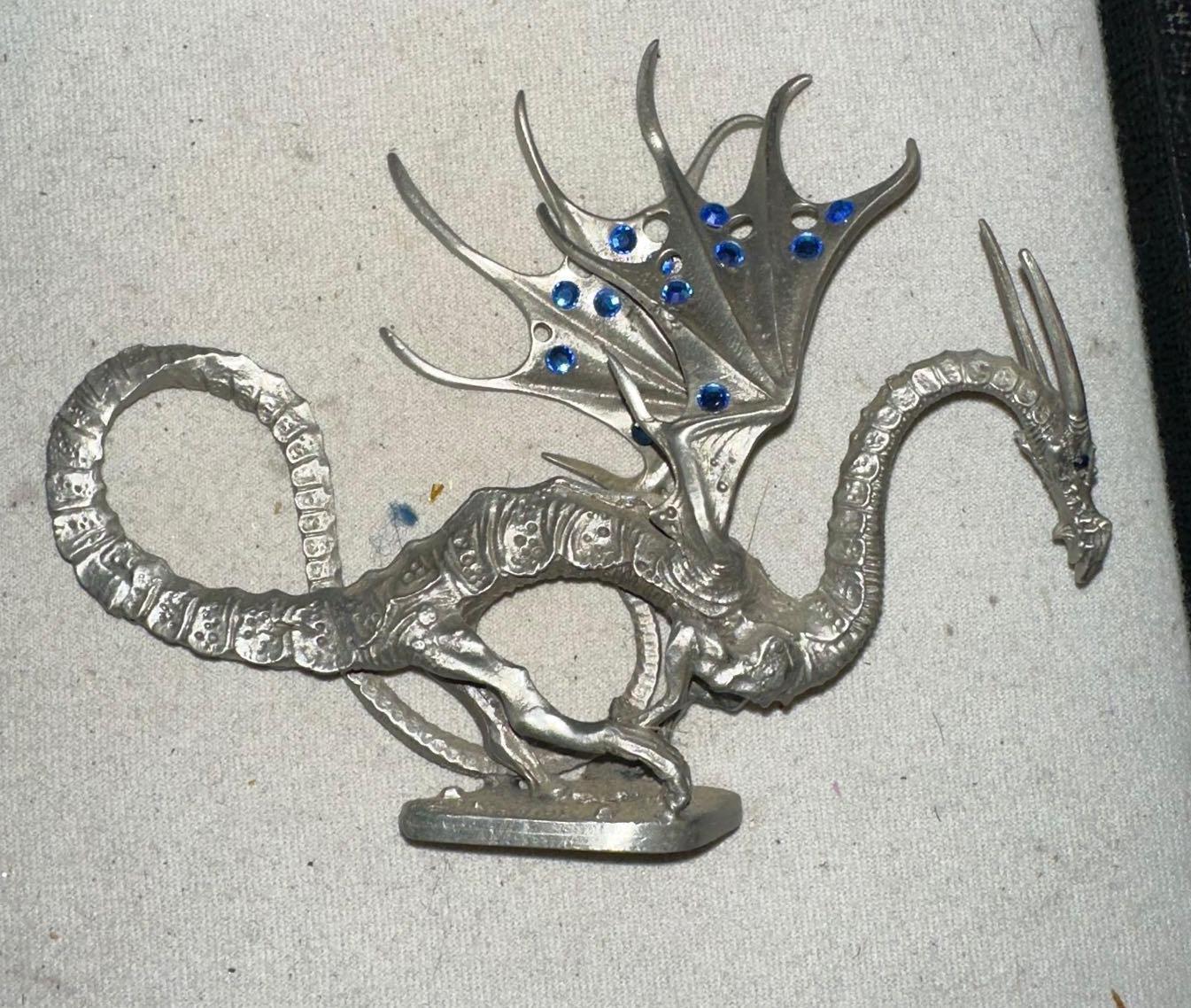 Pewter Dragon 6" x 4"