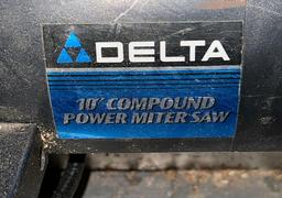 Delta 10" Compound Miter Saw- works