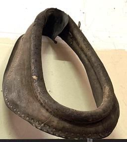 Antique Leather Horse Collar