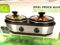 NIB Duel Slow Cooker