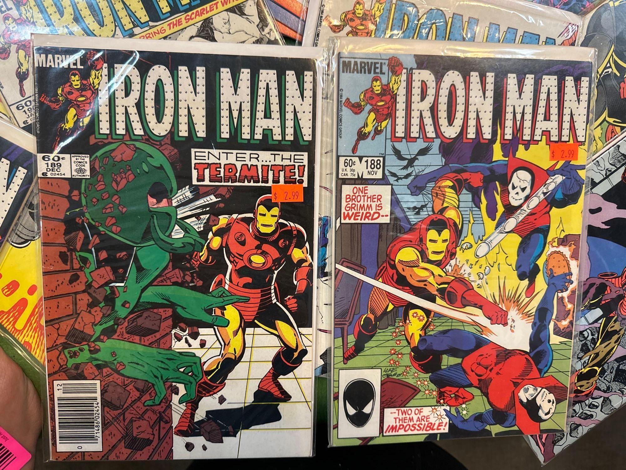 20 Iron man Comic Books