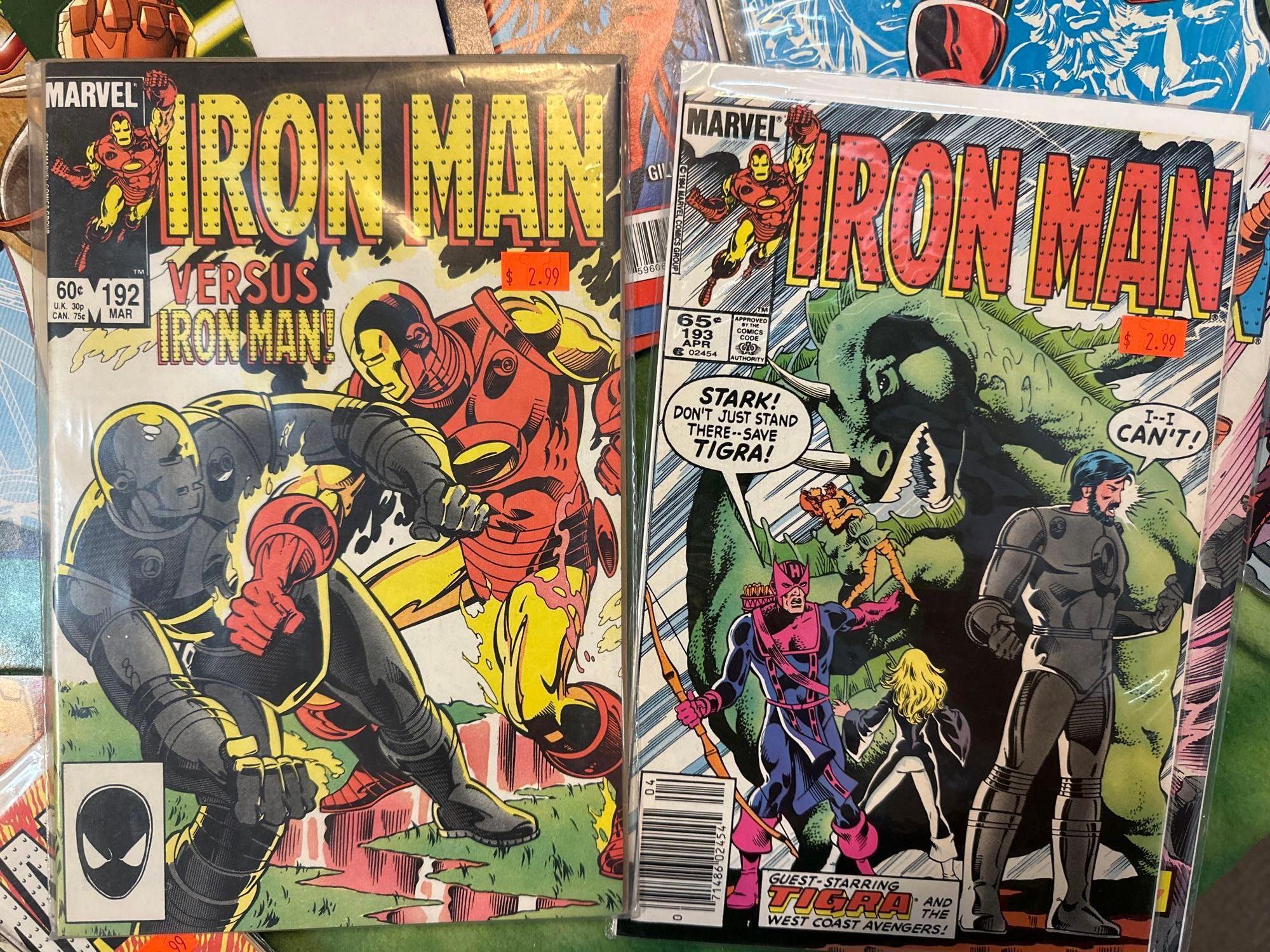 20 Iron man Comic Books