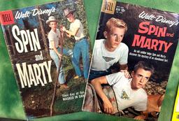 1958 & 1959 Disney Spin & Marty Comic Books