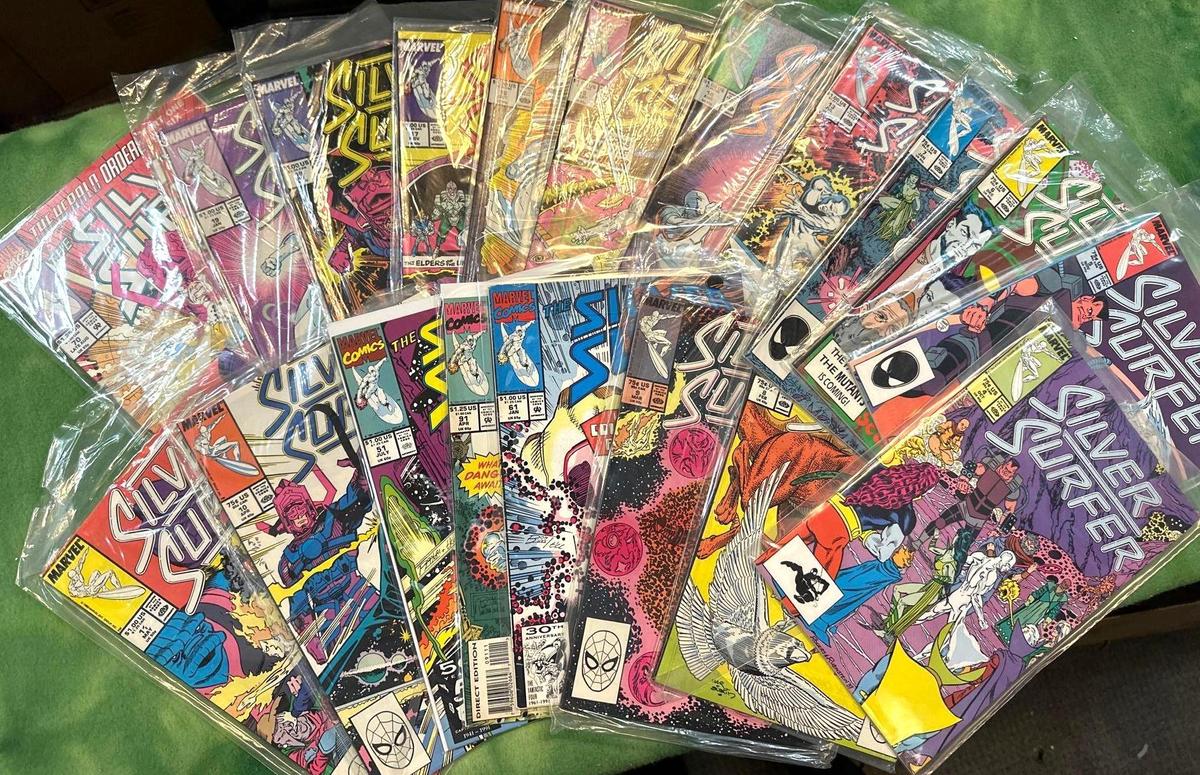 19 Silver Surfer Comic books