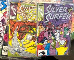 19 Silver Surfer Comic books