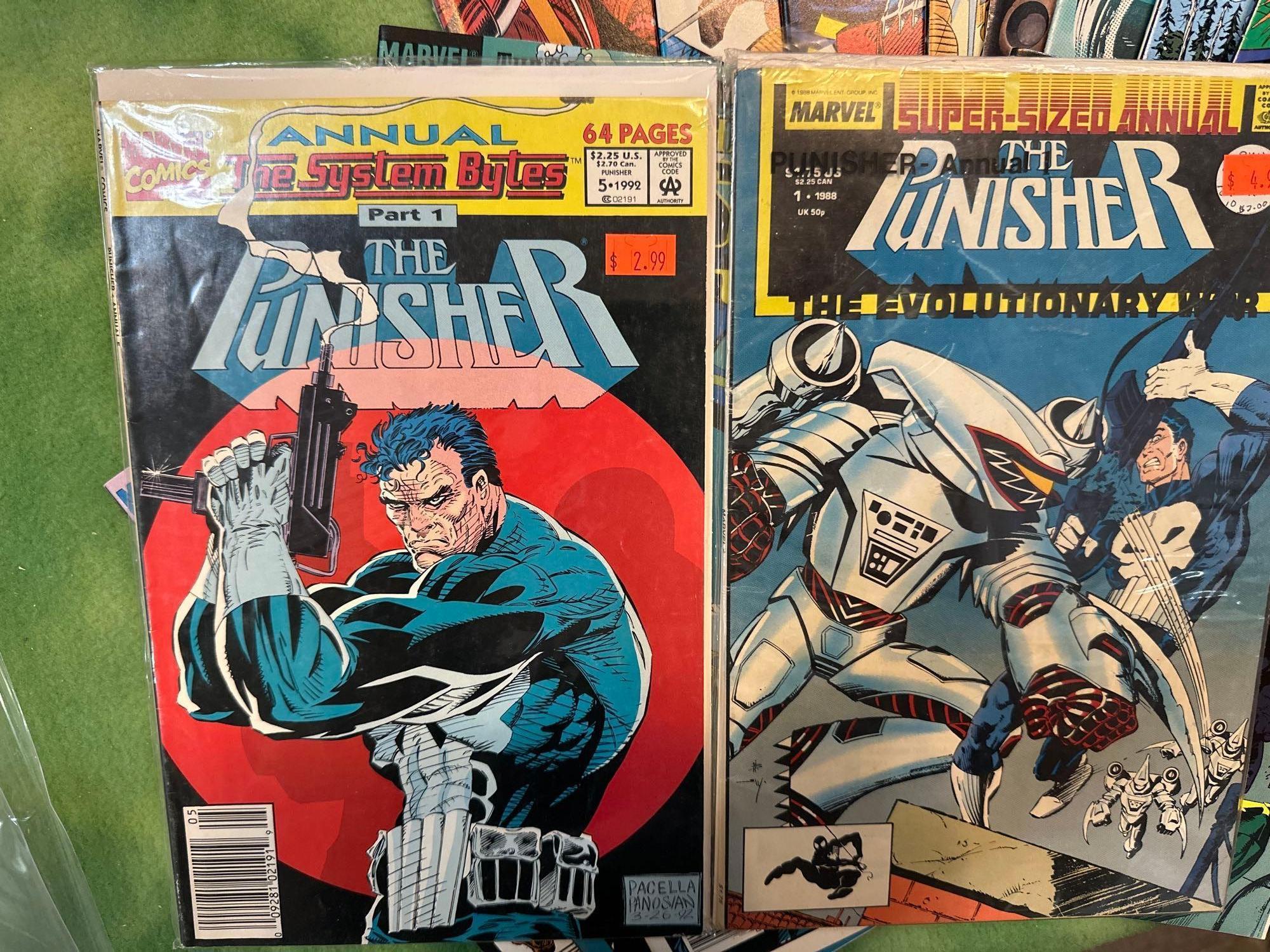 20 Punisher Comic Books