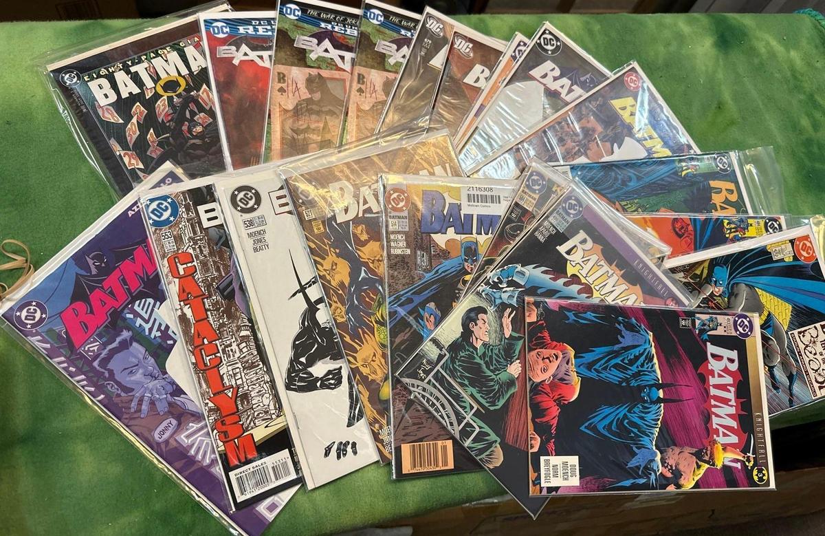 20 Batman Comic Books