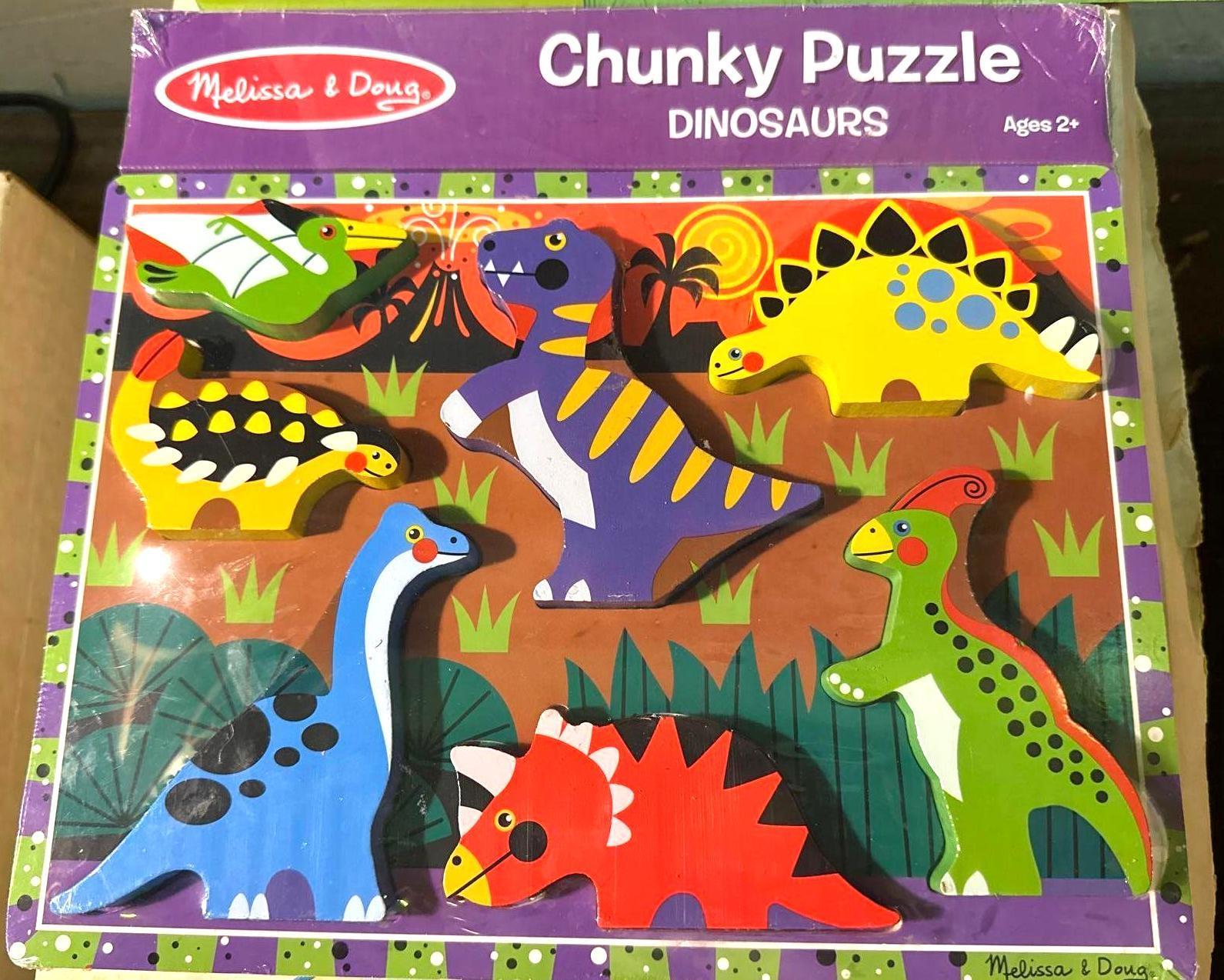 3 New Sealed Children's Wooden Puzzles