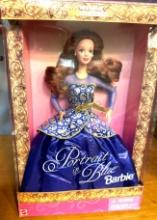 NIB Portrait in Blue Barbie Doll 1997