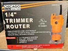 Chicago 1/4" Trimmer Router