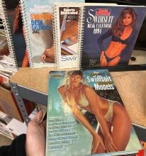 Vintage Sports Illustrated Desk Calendars and Book