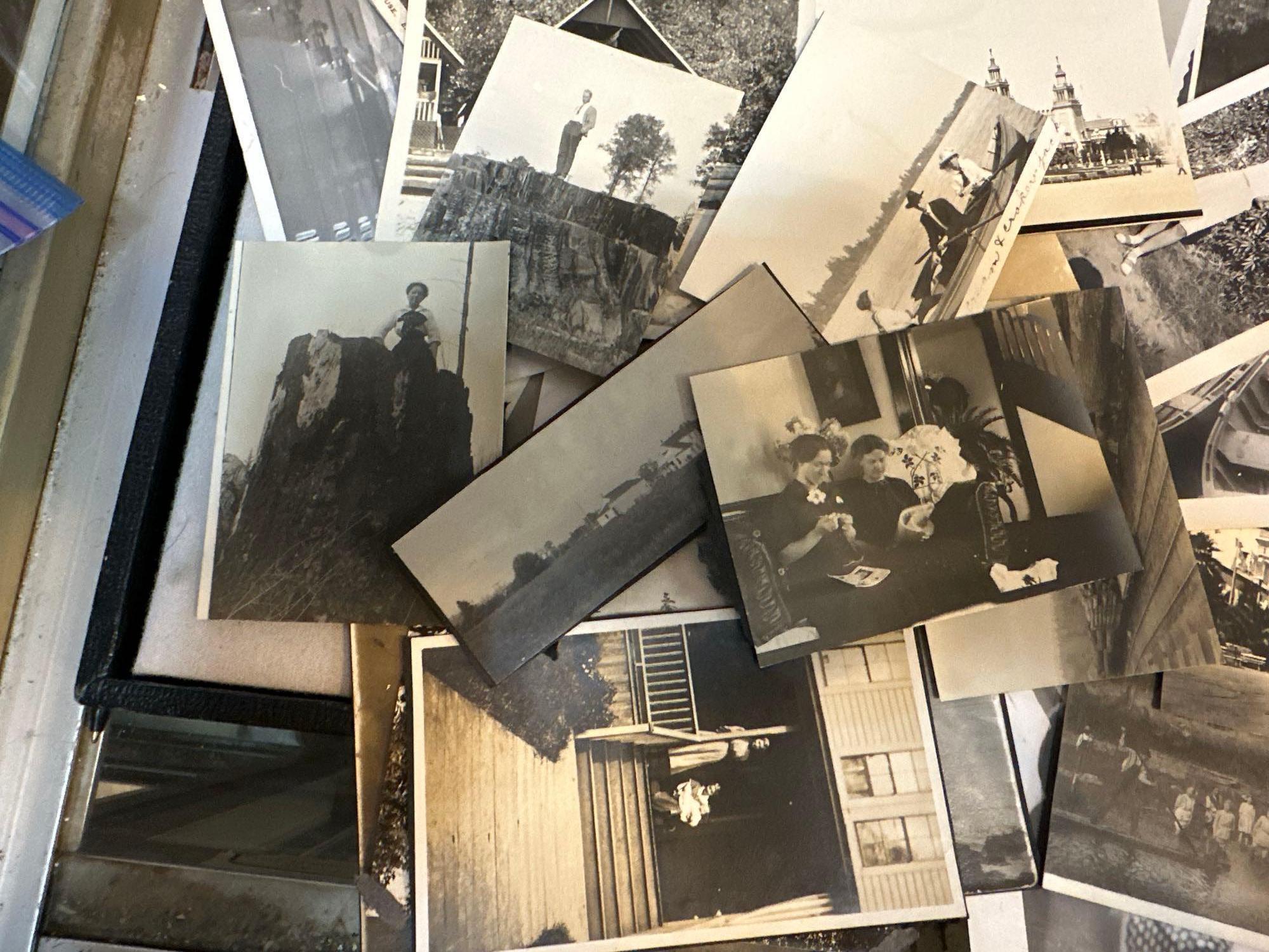 Lot of Old Black and White Photos