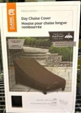 NIB Classic Accessories Veranda Water-Resistant 78 Inch Patio Day Chaise Lounge Chair Cover