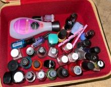 Nail Polish Case Filled with Nail Polish