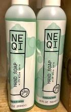 6 New Bottles of NEQI Hand Soap