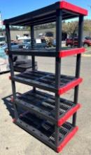 Craftsman Shop Shelf unit 72" Tall x 39" Wide