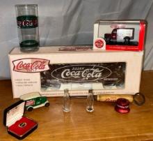 Coca - Cola Lot (Some Vintage) - including Coca-Cola Train