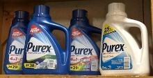 4 New Bottles of New Purex Laundry Soap