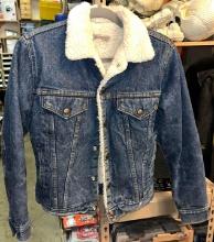 Levi Jean Jacket Lined Size 18