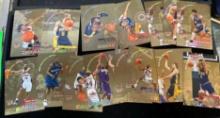 15- Fleer Ultra 2000-01 Gold Medallion Cards