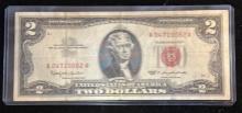 1963 Red Seal $2 Bill