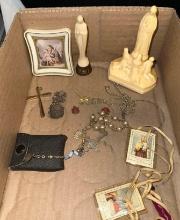 Lot of Religious Items- some Sterling