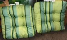 2 New Duck Covers Outdoor Chair Cushions 18"