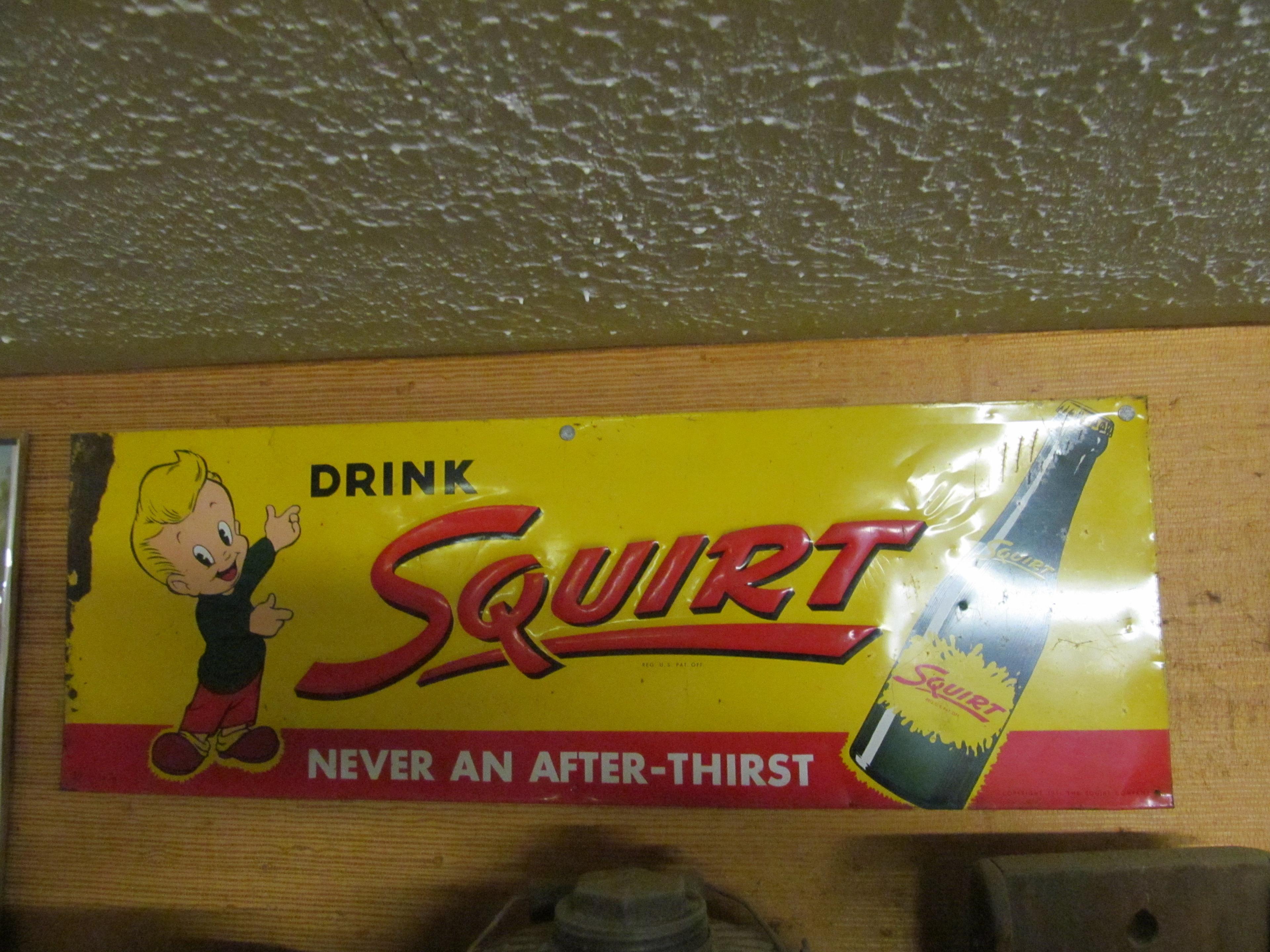 Drink Squirt w/boy & bottle