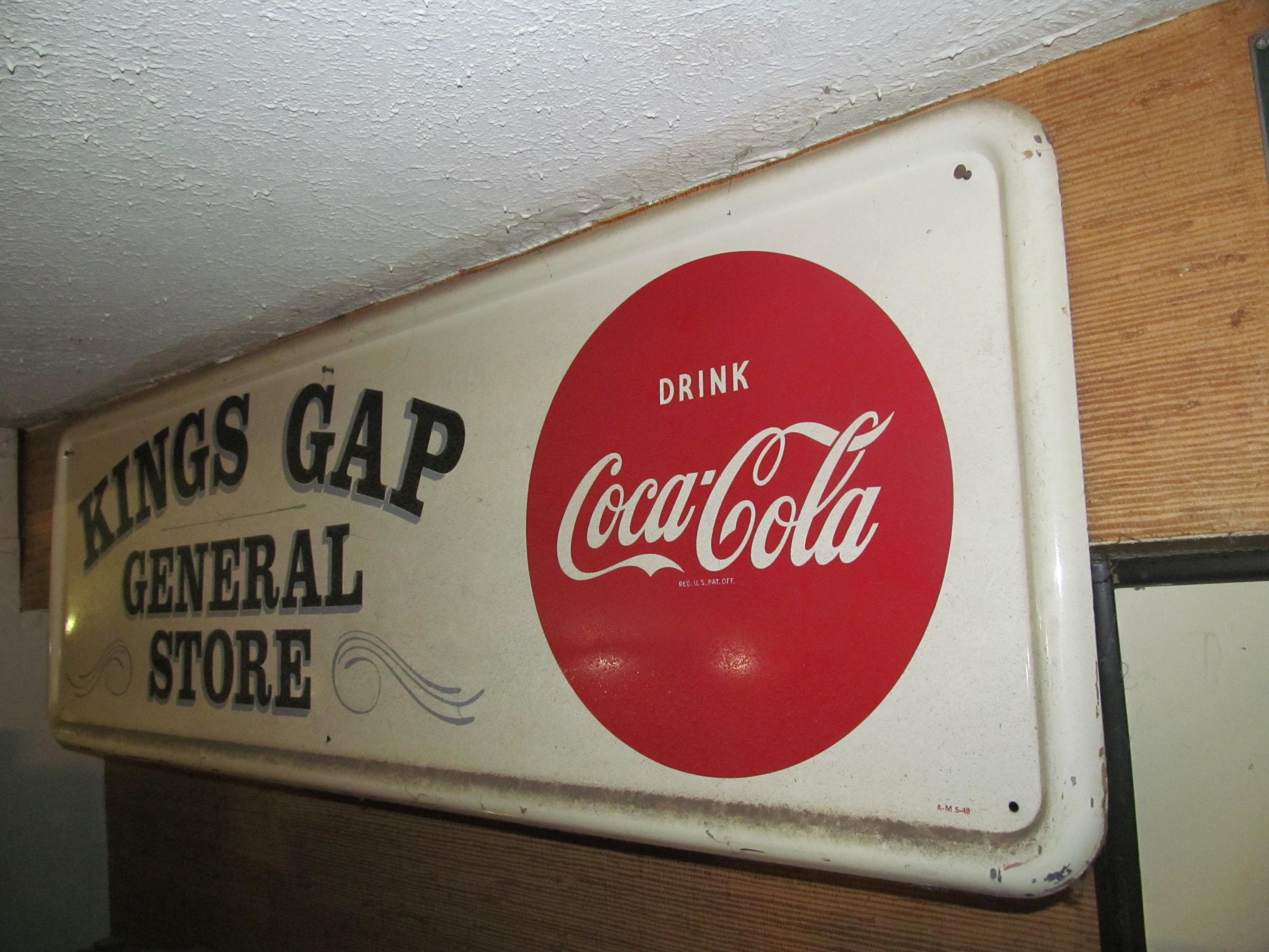 Drink Coca-Cola Kings Gap General Store