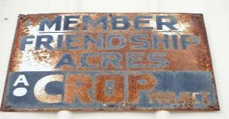 Member Friendship Acres Sign #2