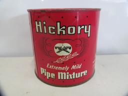 Hickory; extremely mild pipe mixture canister