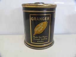 Granger Rough; cut pipe tobacco canister knob top