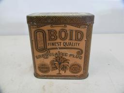 Q Boid; Granulated plug rectangular tin