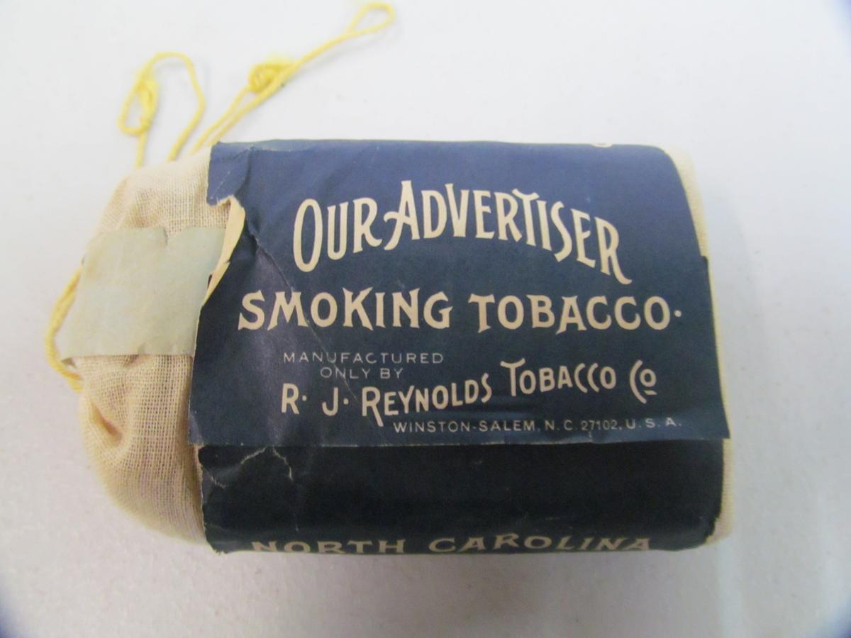 Our Advertiser RJR;smoking tobacco cloth bag