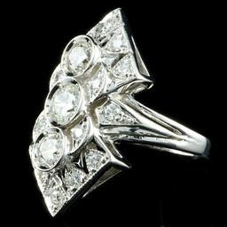 14k White Gold 1.70ct Diamond Ring