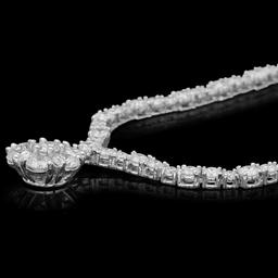 18K Gold 15.79ct Diamond Necklace