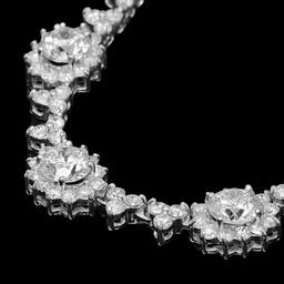 18K Gold 16.81ct Diamond Necklace