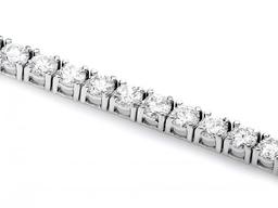 18k White Gold 4.45ct Diamond Bracelet