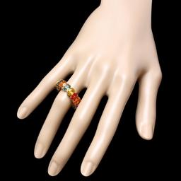 14k Yellow Gold 14.00ct Sapphire Ring