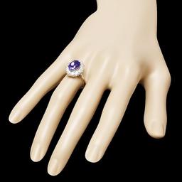 14k Gold 2.60ct Tanzanite 1.00ct Diamond Ring