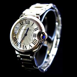 Cartier Ballon Bleu 33mm Womens Wristwatch