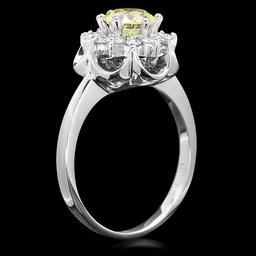 14k White Gold 1.3ct Diamond Ring