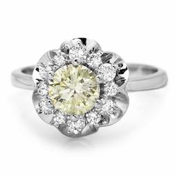 14k White Gold 1.3ct Diamond Ring