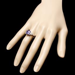 14k Gold 3.00ct Tanzanite 0.60ct Diamond Ring