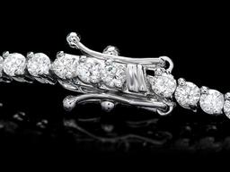 18k White Gold 3.65ct Diamond Bracelet