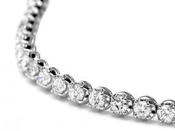 18k White Gold 14.00ct Diamond Necklace