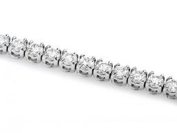 18k White Gold 3.00ct Diamond Bracelet