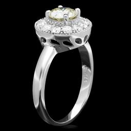 14k White Gold 1.45ct Diamond Ring