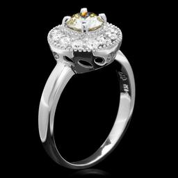 14k White Gold 1.05ct Diamond Ring