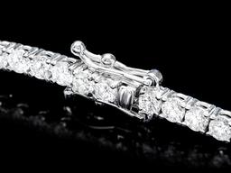 18k White Gold 4.60ct Diamond Bracelet